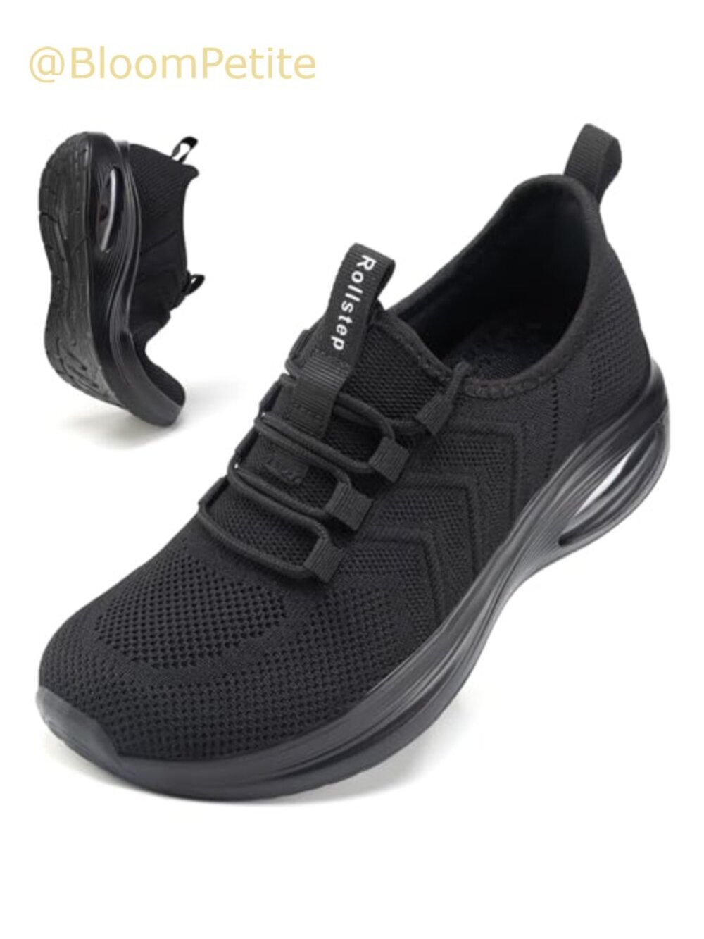 Wide Toe Box Women's Sneakers Air Cushion Slip-On Running Walking Shoes